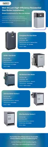 Weil-McLain High-Efficiency Residential Gas Boiler Installation