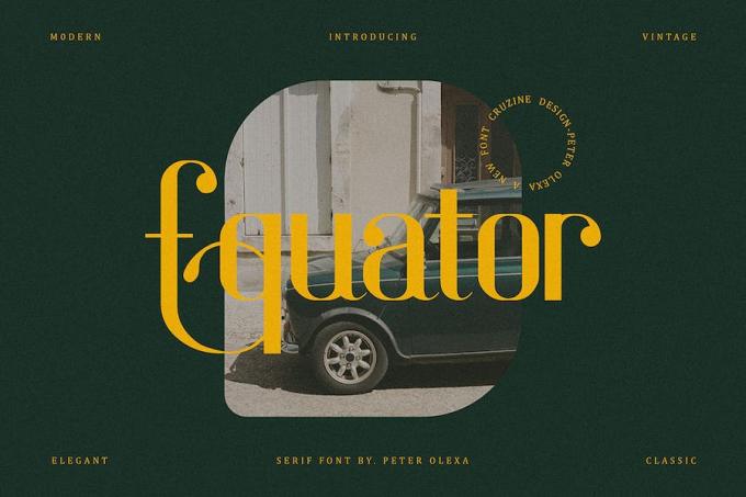 Equator Font