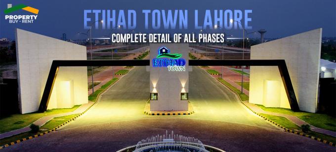 Etihad Town Lahore - Complete Details about Phase 1, 2 and 3