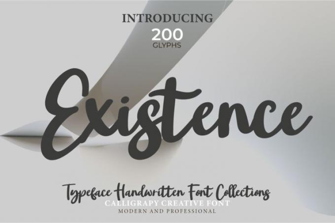 Existence Font (1665308407)