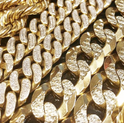 Exotic Diamonds - Gold chain on sale 