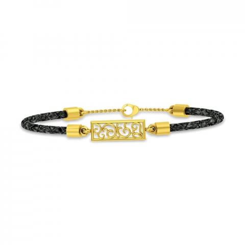 Buy Gold Bracelets For Men Designs Online Starting at Rs.3427 - Rockrush India