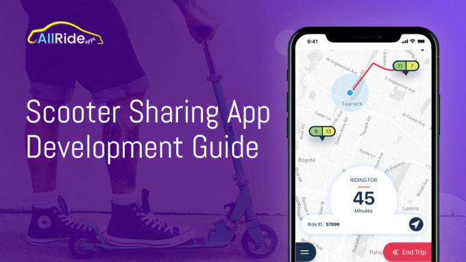 Scooter Sharing App Development - All You Need To Know - AllRide Apps