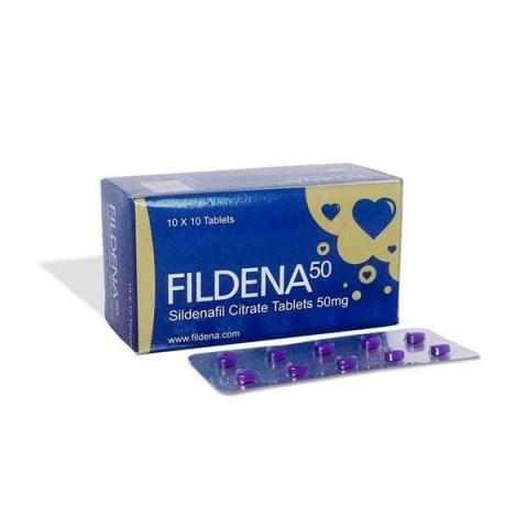 Fildena 50 Purple | Flat 20% OFF | FDA Verified