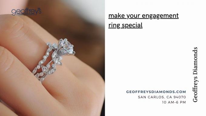 How to make your engagement ring special