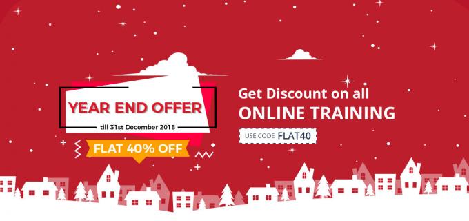 Attune offering FLAT 40% OFF on Online Training on Year End 2018