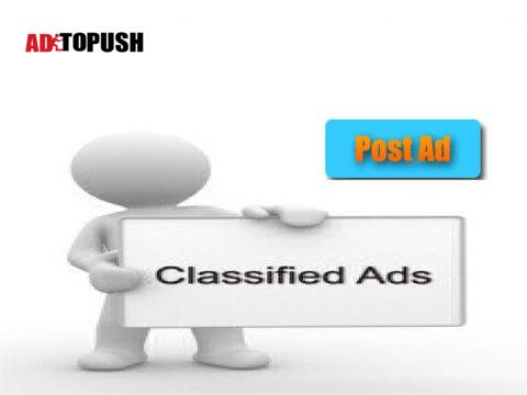 Free Classifieds Ads Online