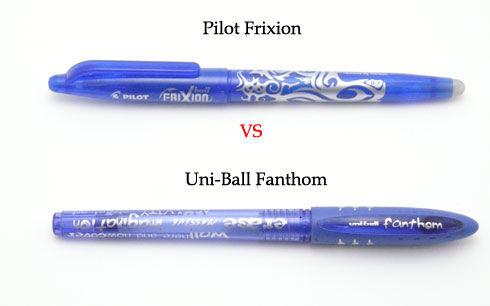 Uni-Ball Fanthom vs Pilot Frixion?