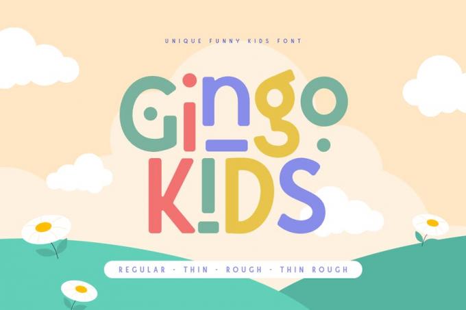 Gingo Kids Font Free Download Similar | FreeFontify