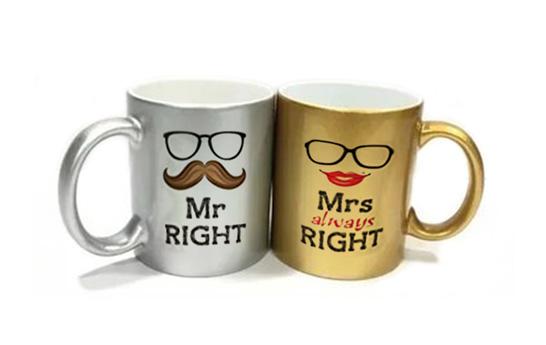 Custom Design Fancy Metallic Coffee Mugs Only at PrintStop