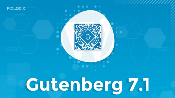 Gutenberg 7.1 – Refreshing Interface, Table Captions, And a Lot More