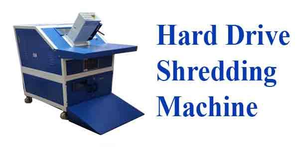 Hard Drive Shredding Machine|HDD Shredder|Shredding Hard Drives|