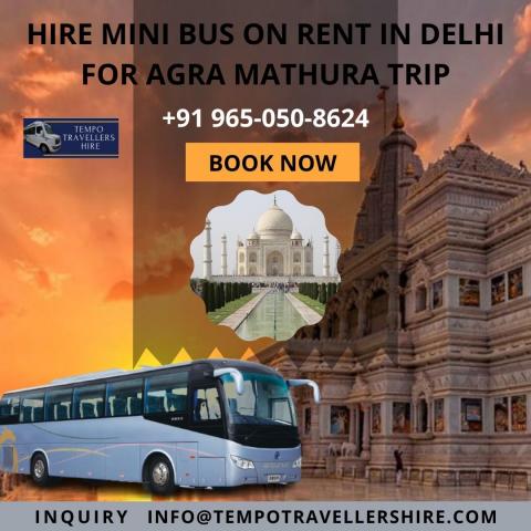Book mini bus on rent in delhi or get online volvo bus ticket booking done