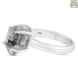 Buy Natural Herkimer Diamond Rings at Wholesale Prices | Rananjay Exports
