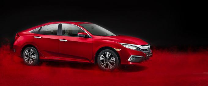 Honda Civic price and specification details from Brigade Honda, Bangalore