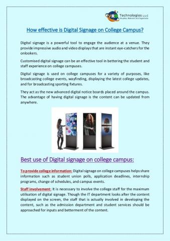 Digital Signage