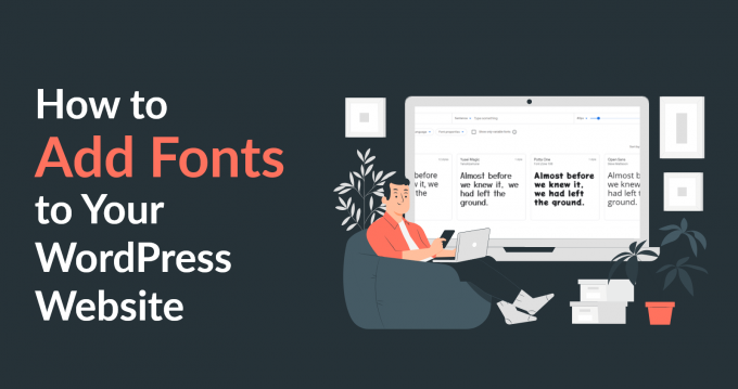 How to Add Google Fonts to Your WordPress Website Easily? - Essential Plugin