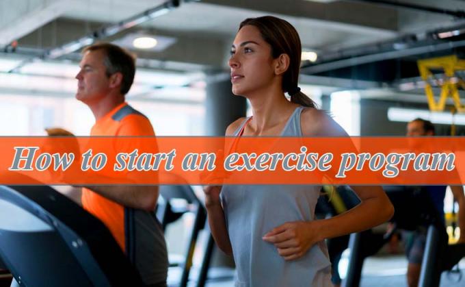 How to start an exercise program - Unique Zone