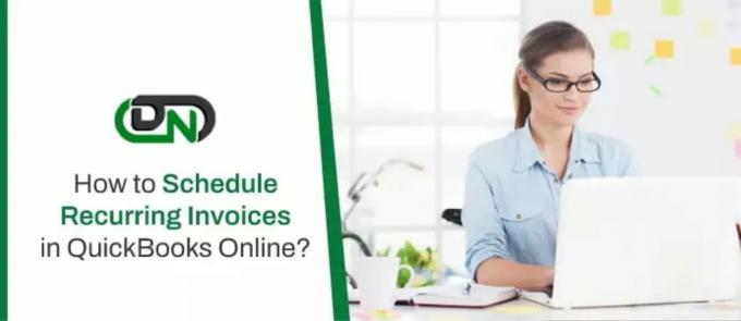 How to Schedule Recurring Invoices in QuickBooks Online