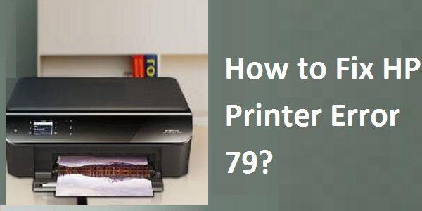 Fix HP Printer Error 79 | HP 79 Service Error