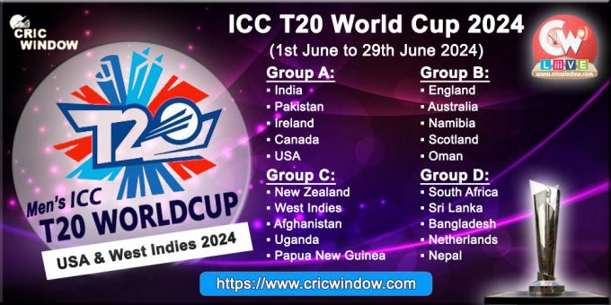 ICC T20 World Cup live updates 2024