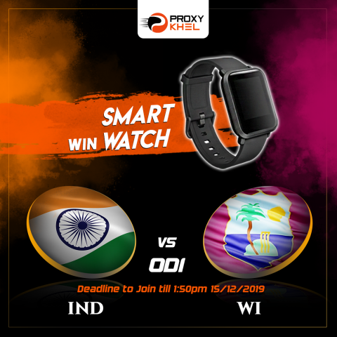 India vs West Indies ODI 01 | Proxy Khel Fantasy Cricket Predictions.
