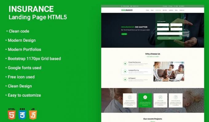 Insurance WordPress Theme