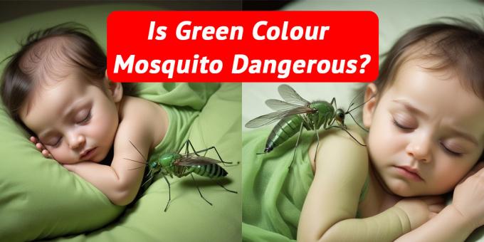 Is Green Colour Mosquito Dangerous?