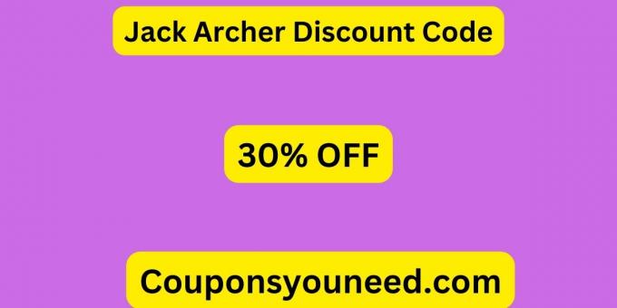30% OFF Jack Archer Discount Code - January 2024 (*NEW*)