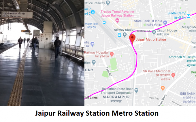 Jaipur Railway Station Metro Station Jaipur - Routemaps.info