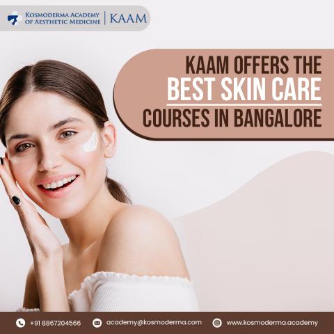 KAAM offers the Best Skin Care Courses in Bangalore 