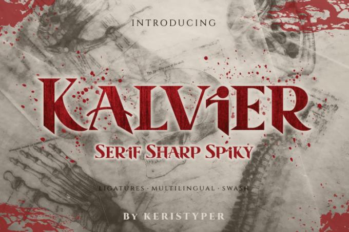 Kalvier Font Free Download OTF TTF | DLFreeFont