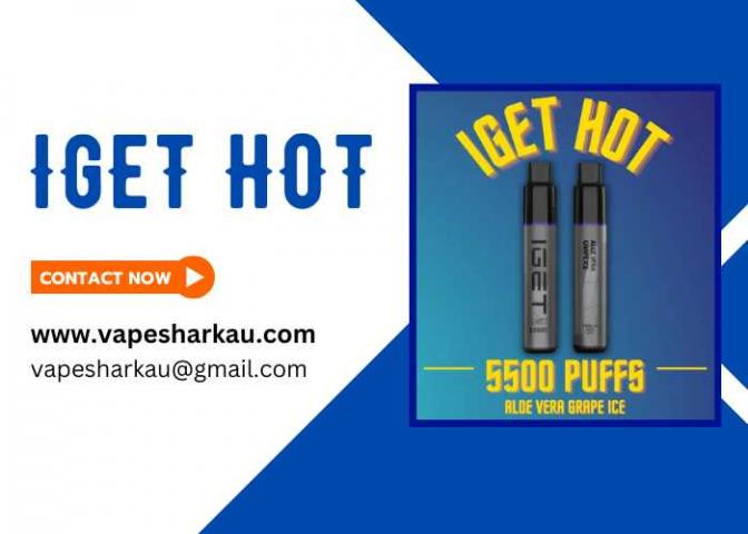 Introducing the IGET Hot 5500 Puffs Disposable Vape