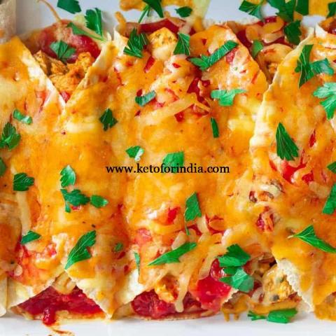 Keto Cheese Enchiladas 