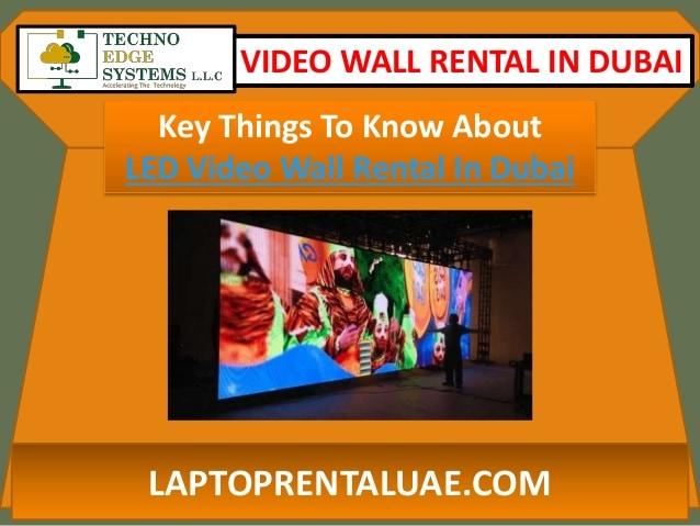 Key Things To Know About LED Video Wall Rental In Dubai