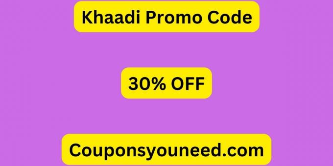 30% OFF Khaadi Promo Code - January 2025 (*NEW*)