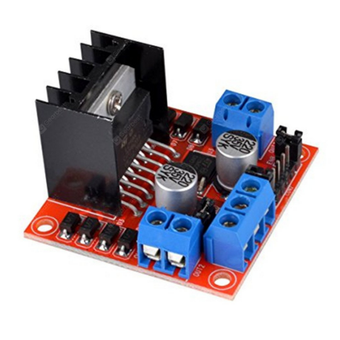 L298N Motor Driver Module with PWM Control - Vayuyaan