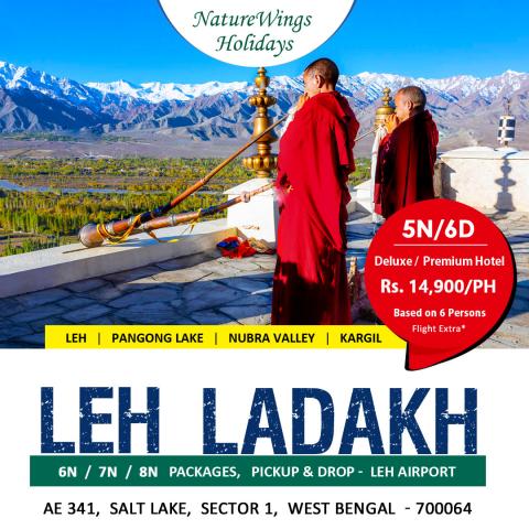 Ladakh Package Tour from Kolkata