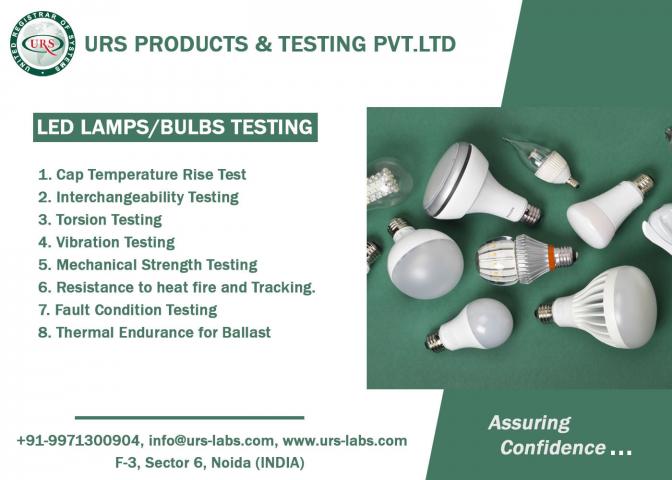 LED Lamps and Bulb Testing 