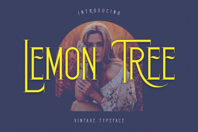 Lemon Tree Font