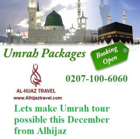 Lets make Umrah tour possible this December from Alhijaz