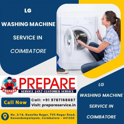 Top-Quality LG Washing Machine Service in Coimbatore with Prepare Service | prepareservice