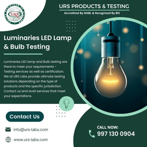Luminaries LED Bulb Testing