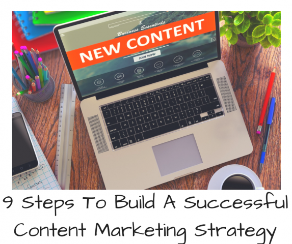 9 steps to build a successful content marketing strategy