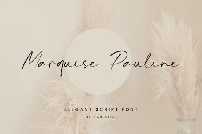 Marquise Pauline Font Free Download Similar | FreeFontify