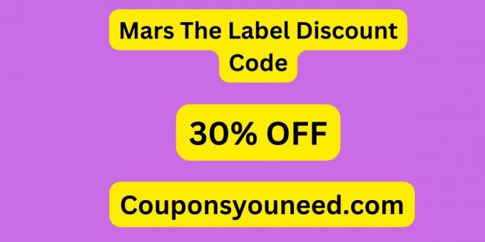 20% OFF Mars The Label Discount Code 2023 (Free Shipping)