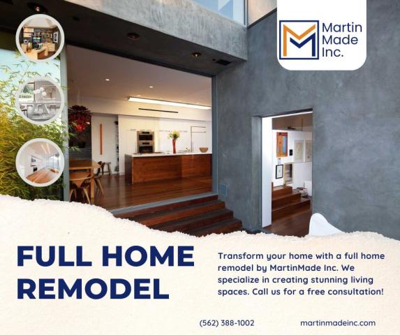 martinmade inc. full home remodeling services