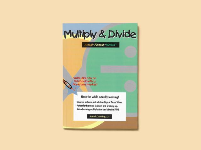 Multiply &amp; Divide Math Book for Kids | Cool Tools Math