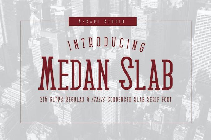 Medan Slab Font Free Download Similar | FreeFontify