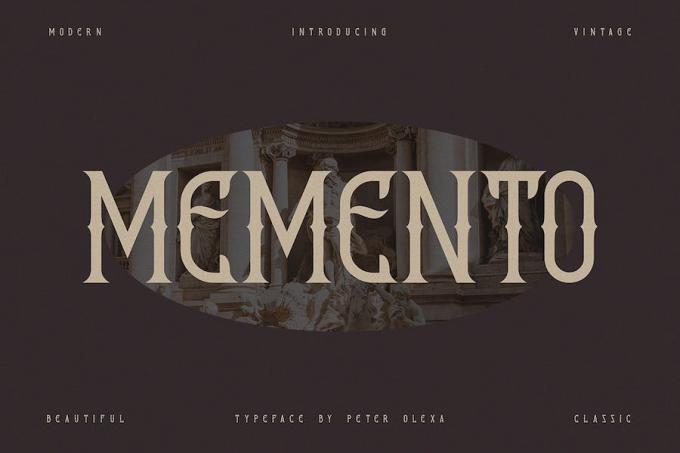 Memento Font